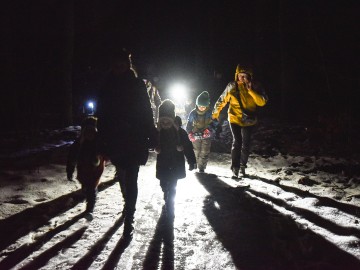 Noc Sów w Lesie Łagiewnickim 2023, fot. Bartłomiej Stępień, 
